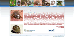 Desktop Screenshot of kullancsok.parazitak.hu